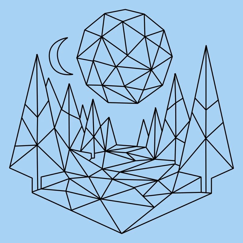 Landschaft Polygon