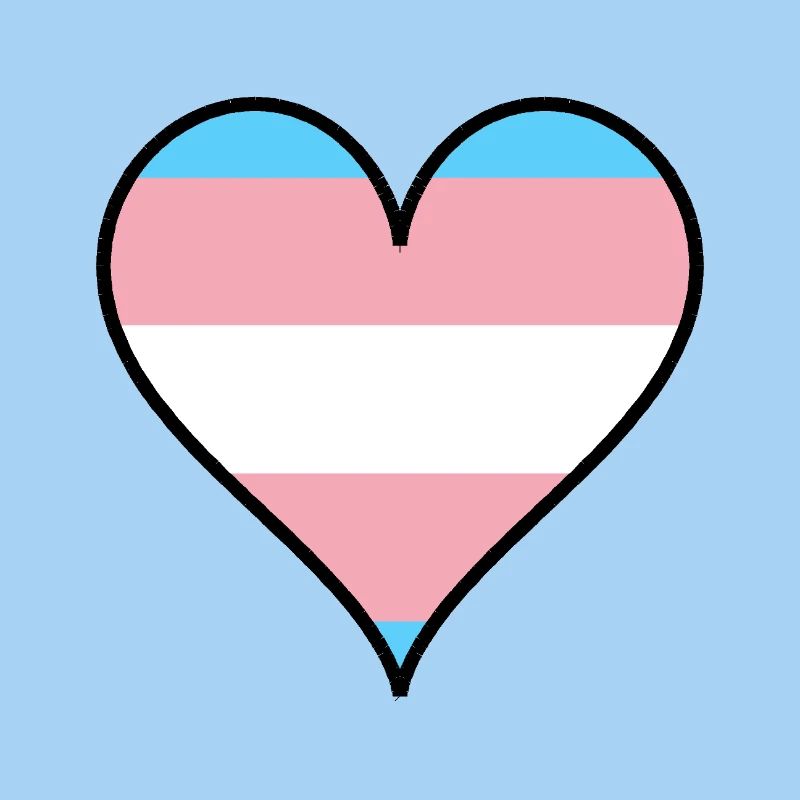 Trans Pride Herz