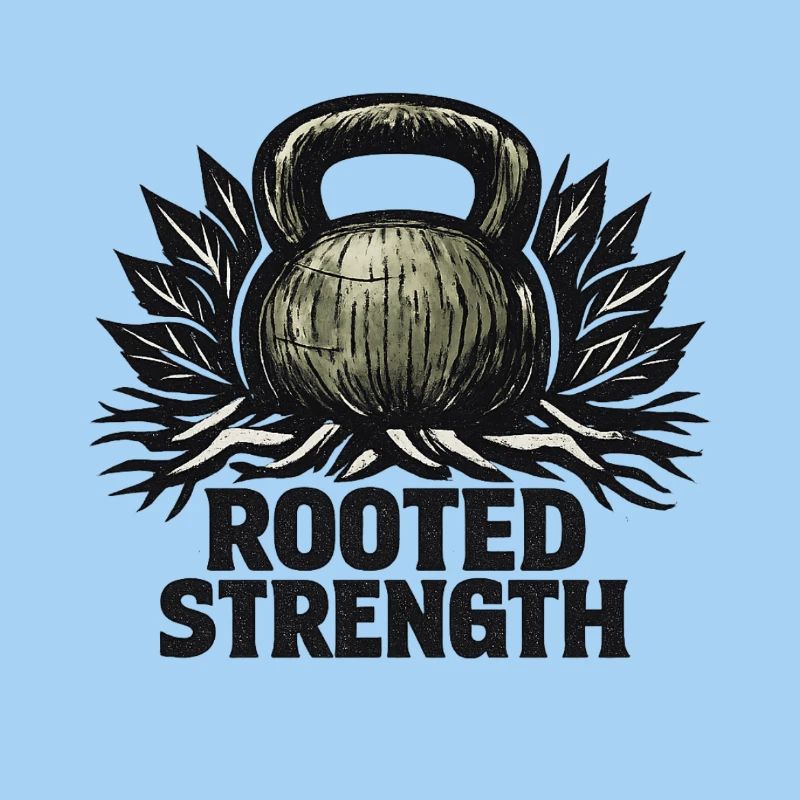 Rooted Strength: Eco-Primal Kettlebell Design