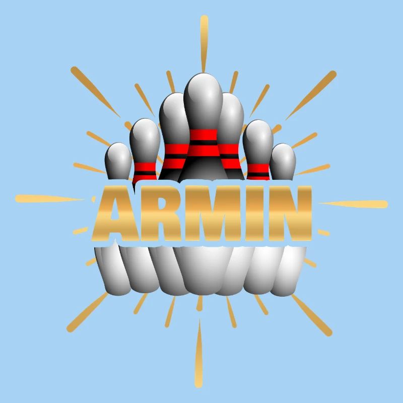 Armin en tant que champion de bowling