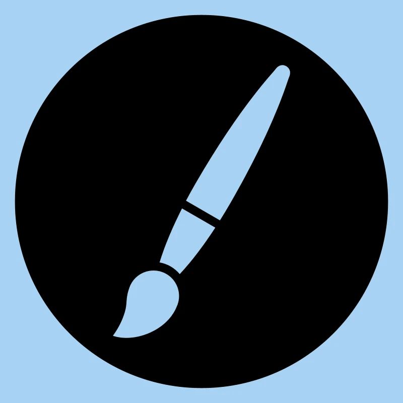 Pinsel, Malerei, Kunst Symbol