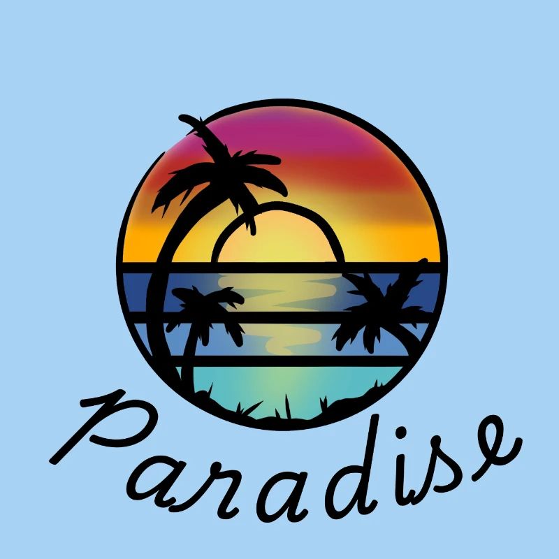 Sunset Palm Circle