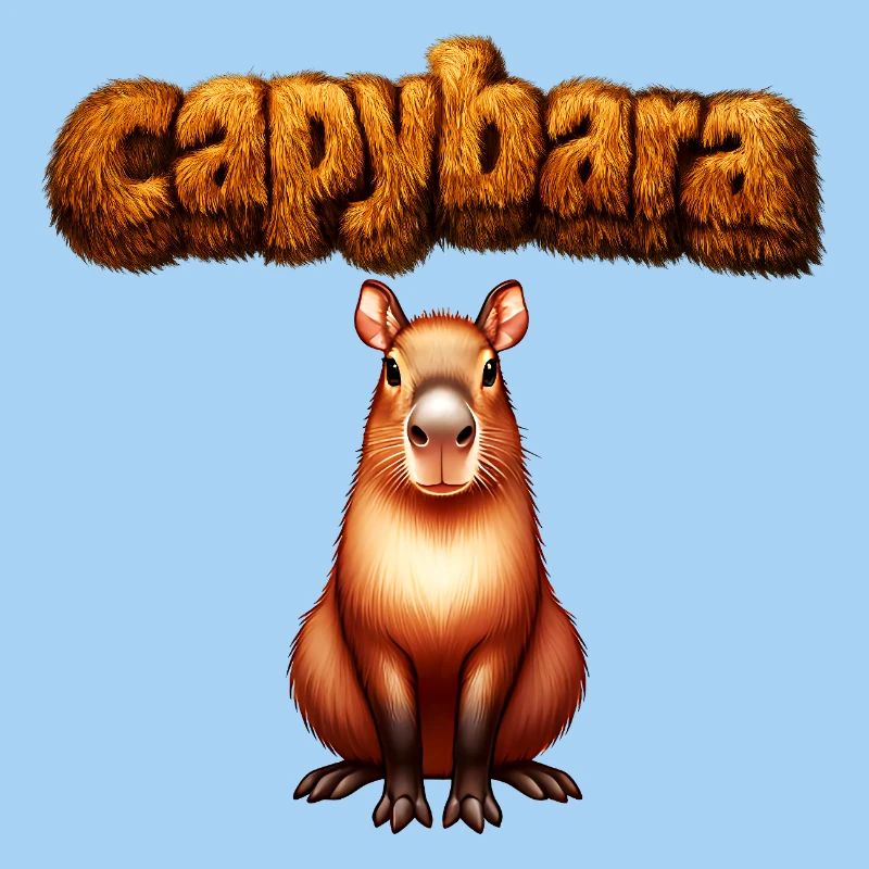 Hairy Capybara Artwork
