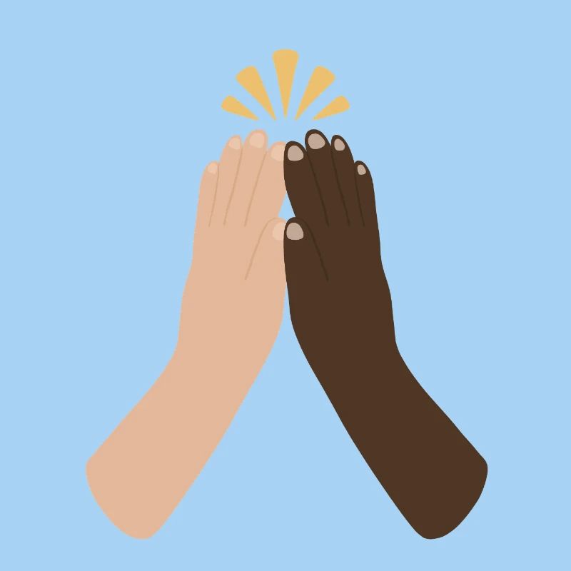 Diverse Hands Clap Unity