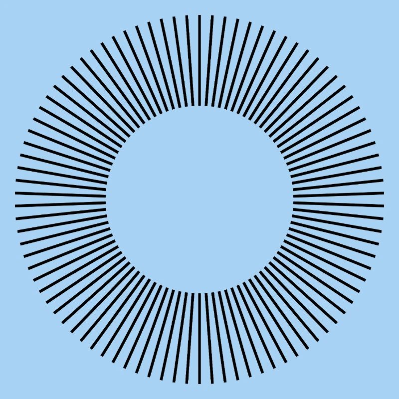 lines circle composition design