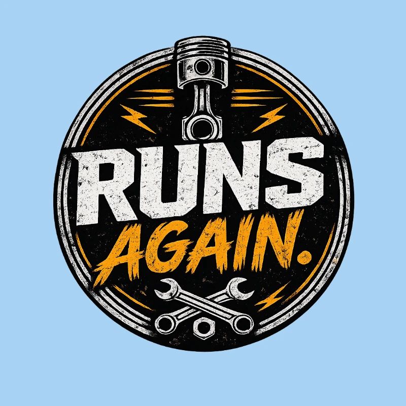 Runs Again Engine Revival-Abzeichen