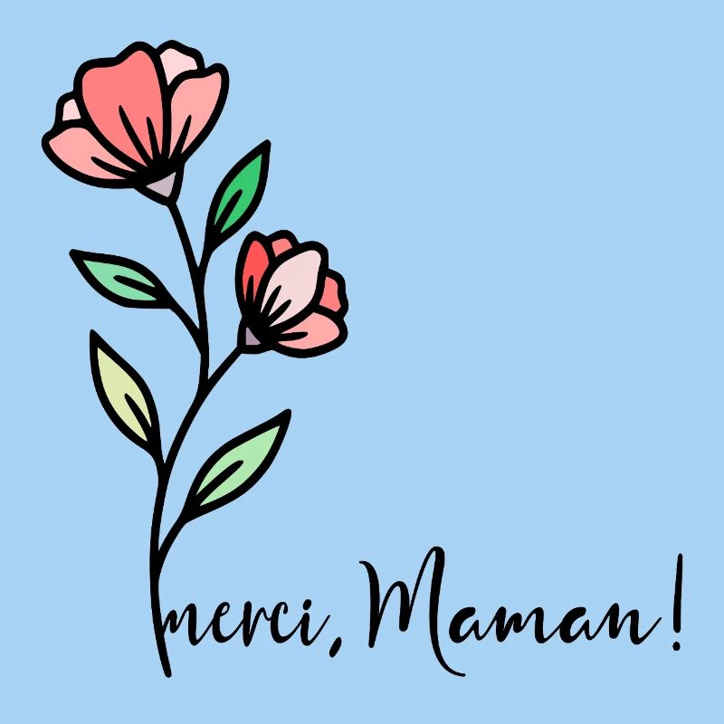 Merci Maman Fleurs