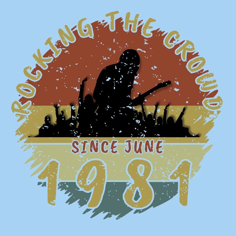 45. Geburtstag Rocking the crowd GIT 06/1981