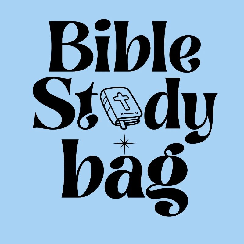 Bible Study bag Bibelstunde Tasche Gott Glaube 