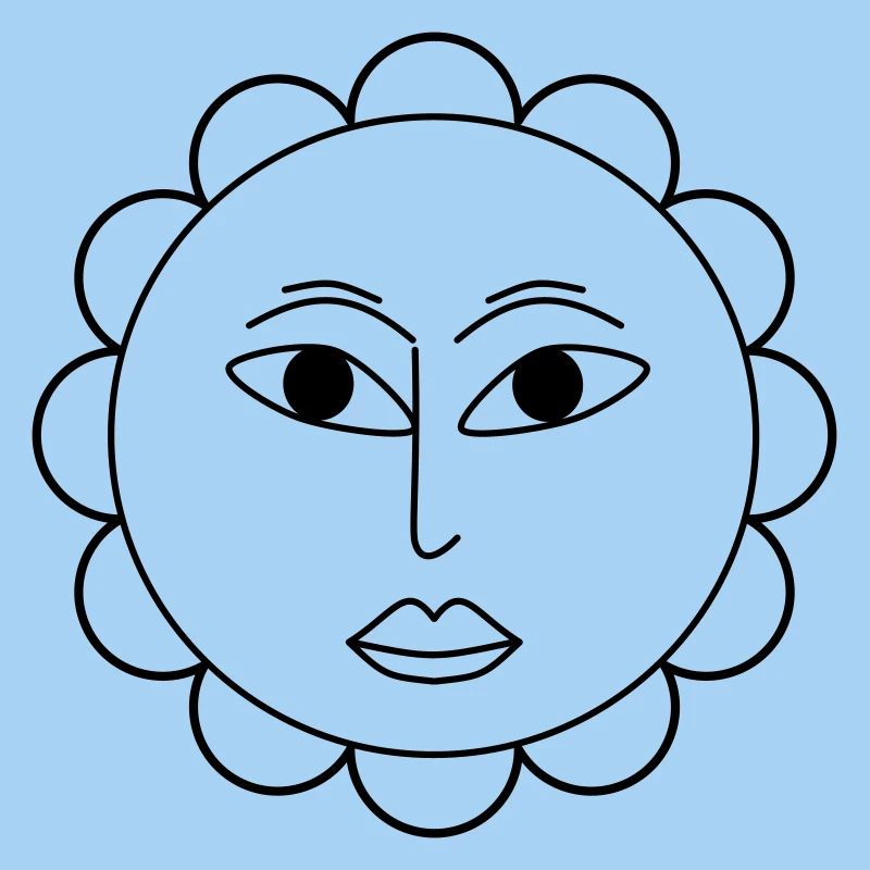 Schlichte Blume