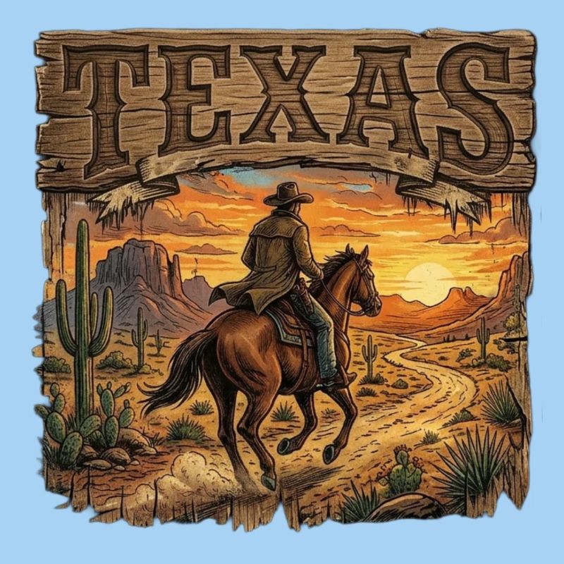 Texan Sunset Rider