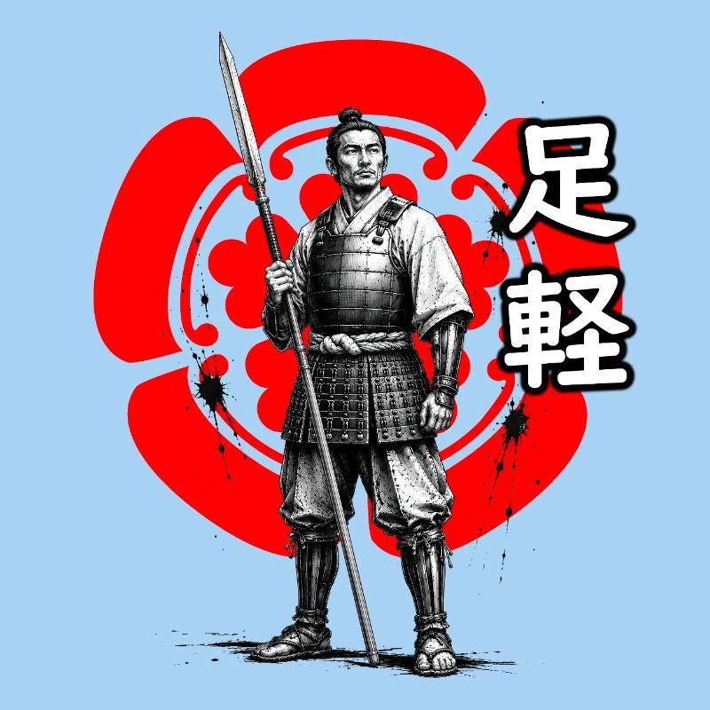 Ashigaru du clan Oda, période Sengoku