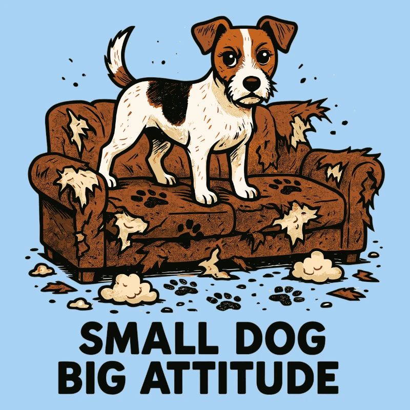 Jack Russell: Small Dog. Big Attitude. Comic