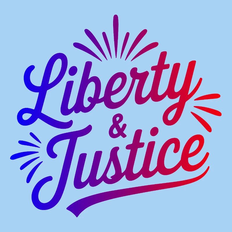 Liberty & Justice Print
