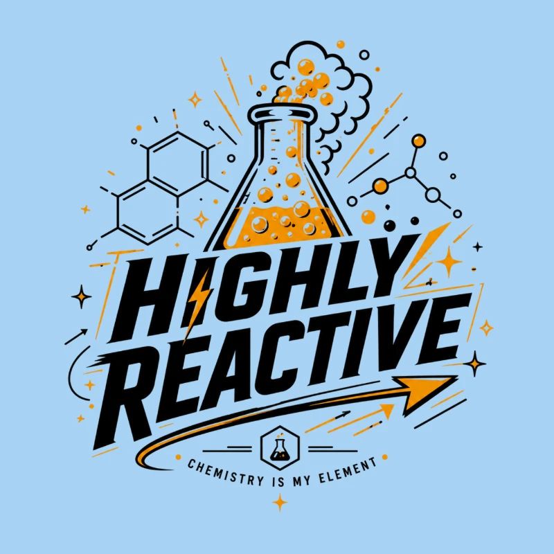 Très réactif – Conception chimique pour passionnés de chimie