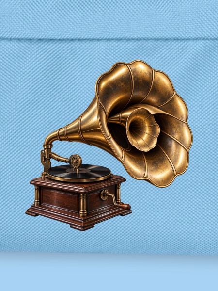 Antikes Grammophon