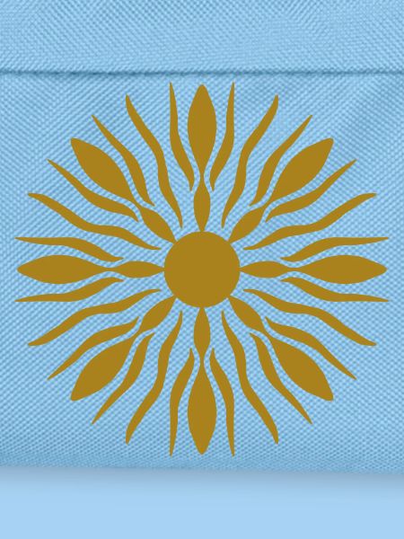 Goldene Sonnenstrahlstrahlung