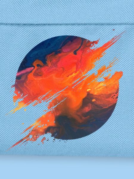 Aurora Ember Abstract Splash