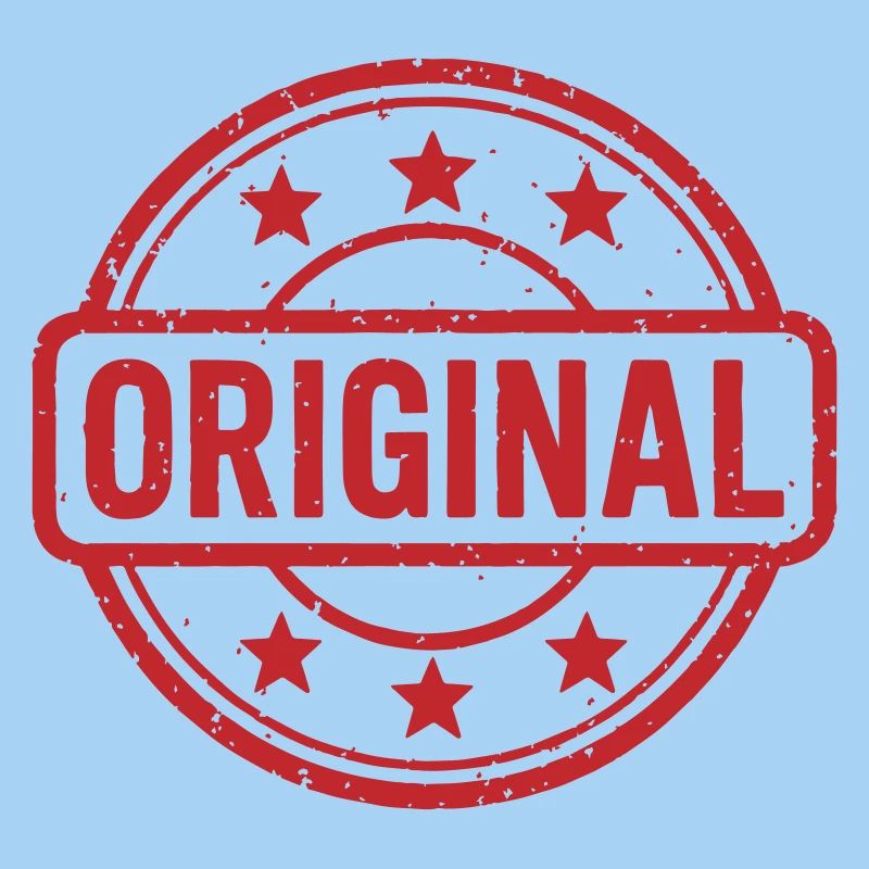Logo original du timbre. Conception originale de tampon en caoutchouc.
