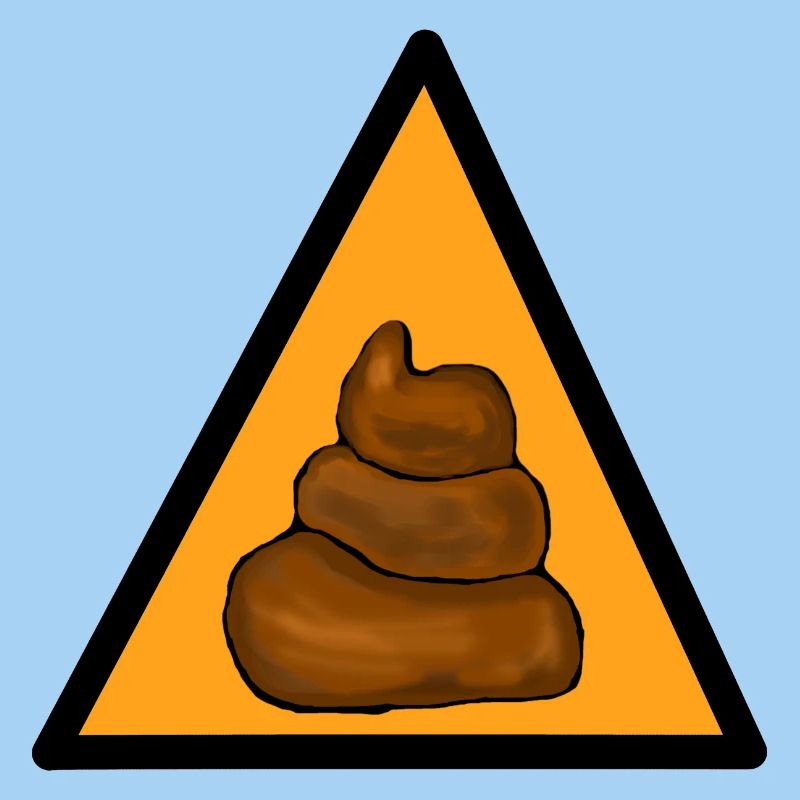 Caution shit