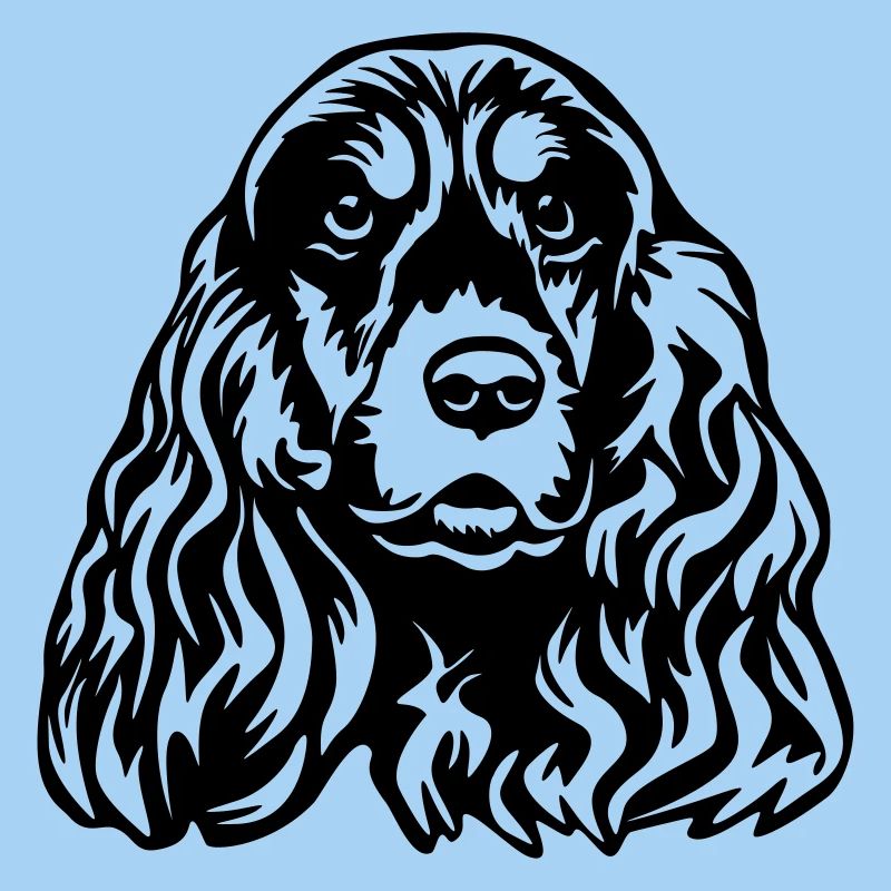 Cocker Spaniel Kopf