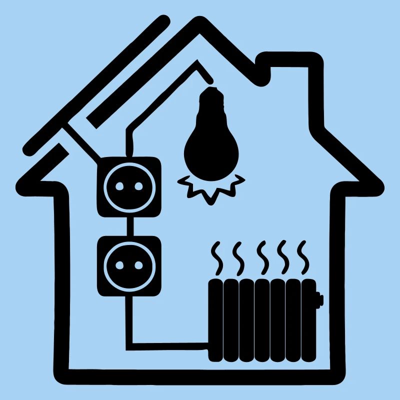 Haus mit Solarenergie