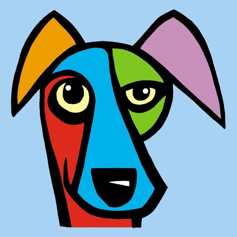 Lustiger Hund