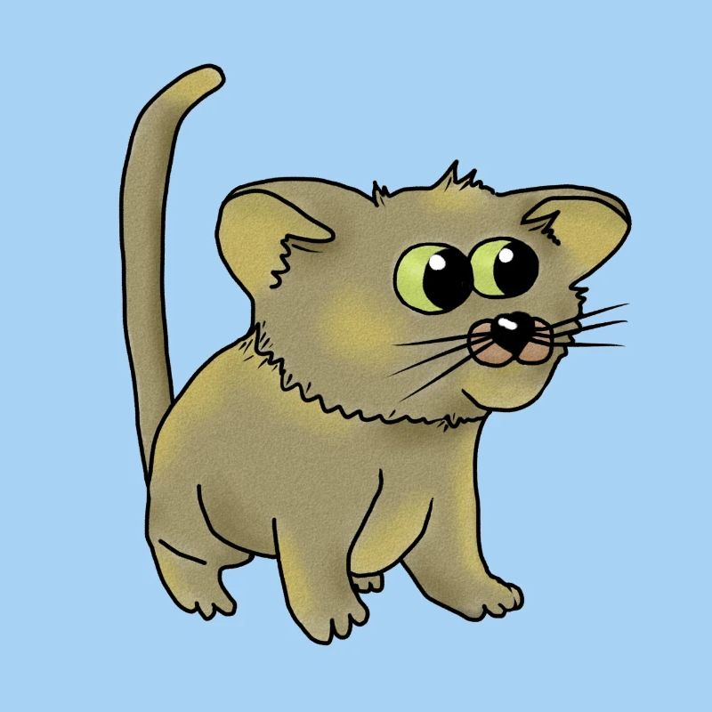 nette Katze