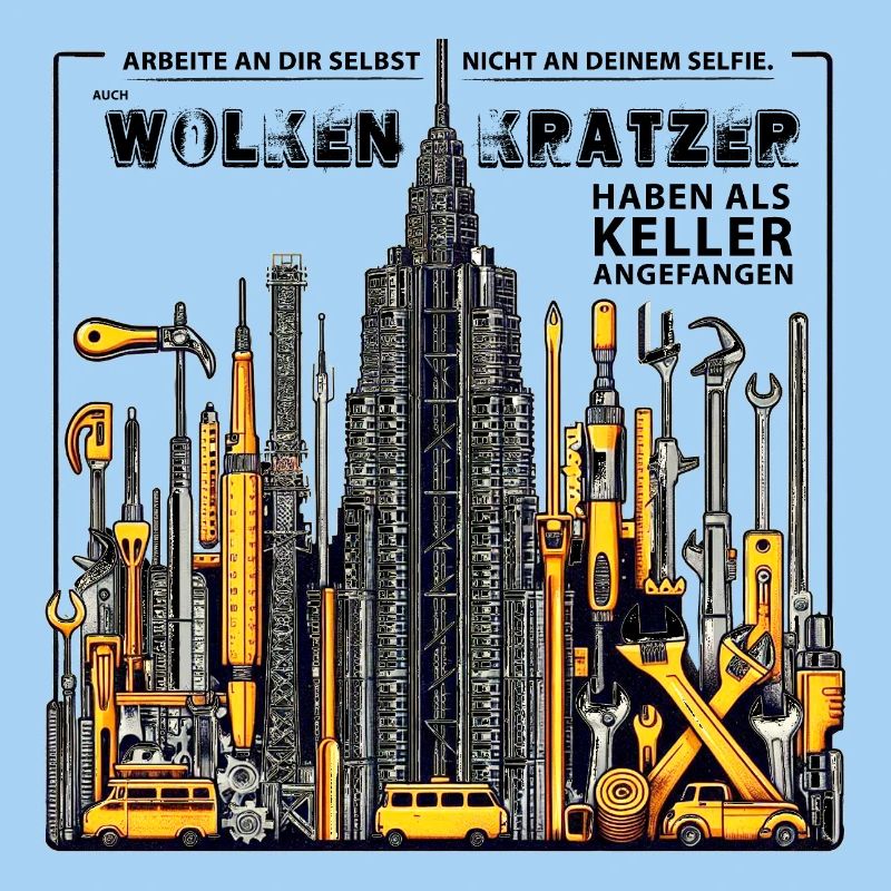 Auch Wolkenkratzer haben als Keller angefangen