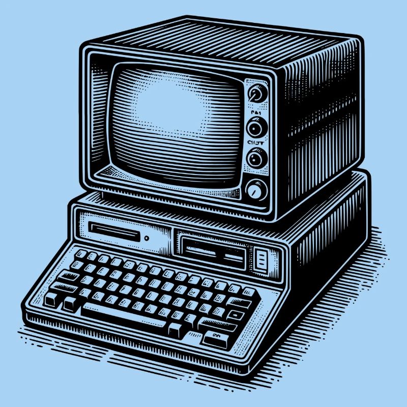 Klassischer Retro-PC