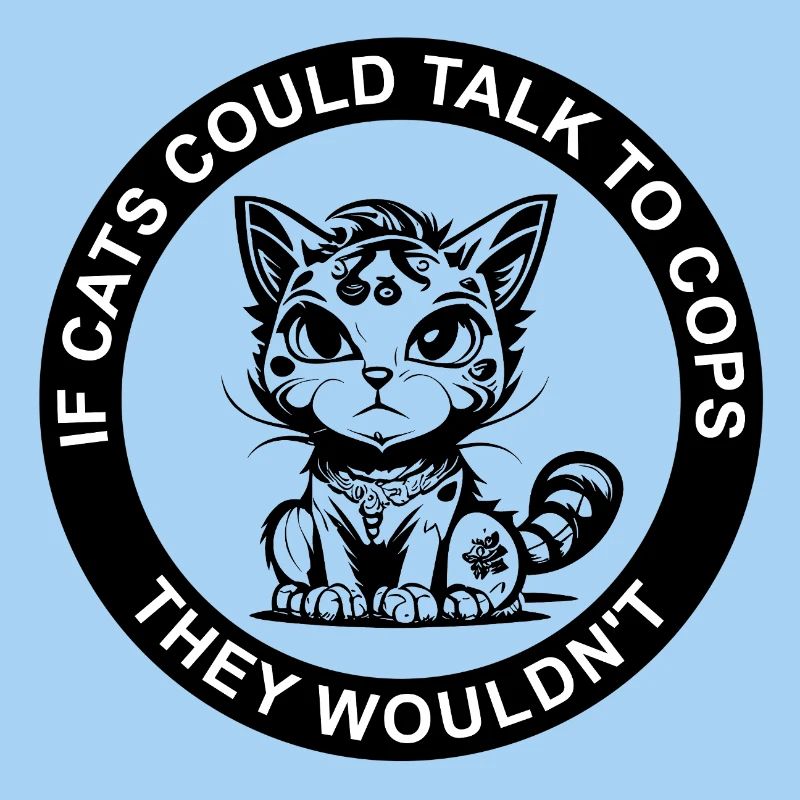 IF CATS COULD TALK TO COPS
