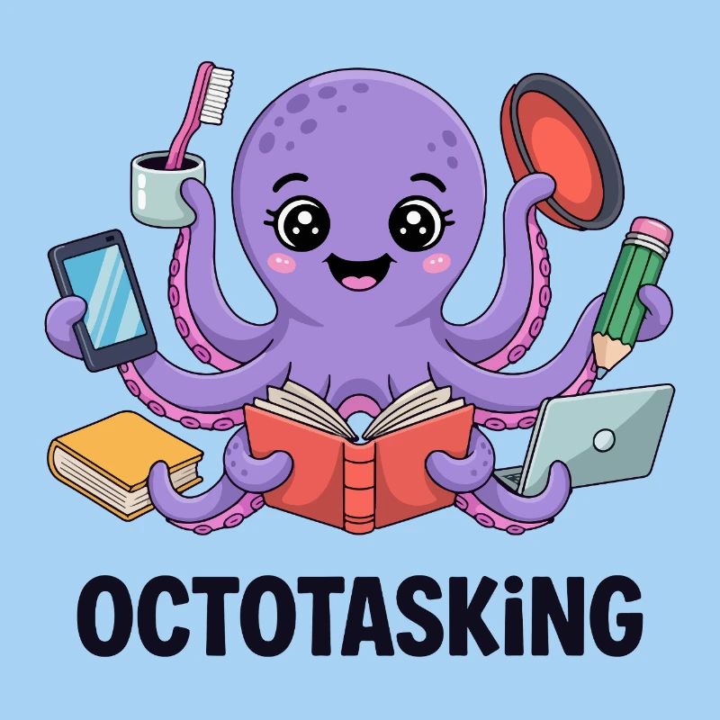 Octotasking Creature in Multitask Mode