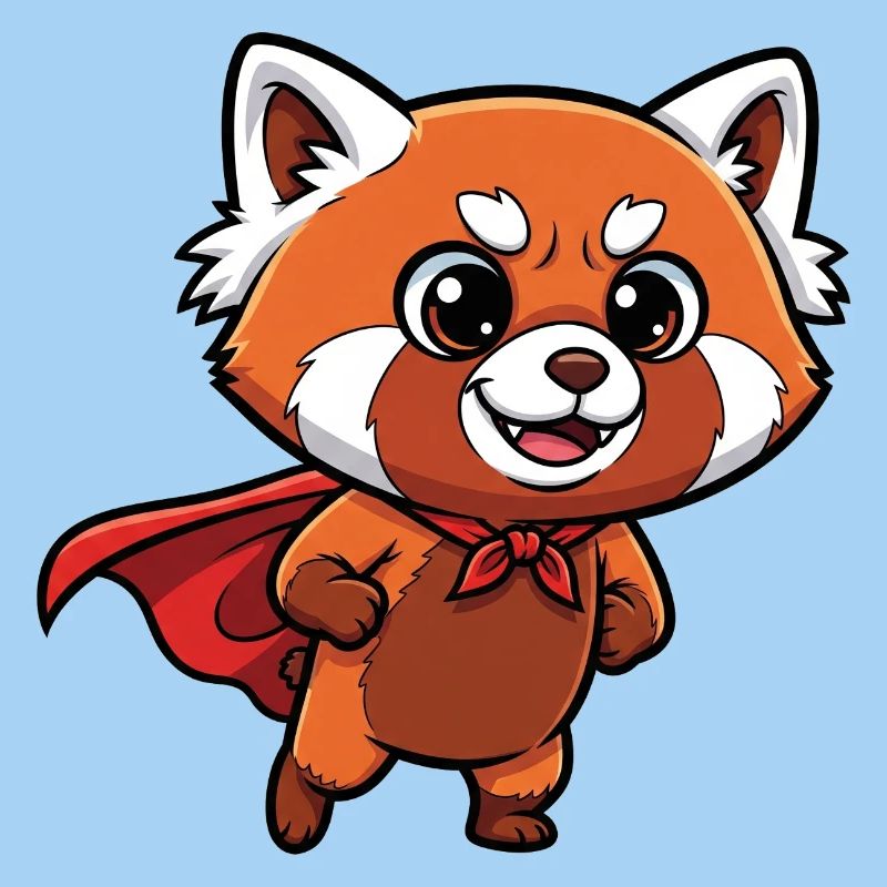 Superheldenkätzchen Design