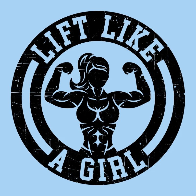 Heben Sie wie ein Mädchen