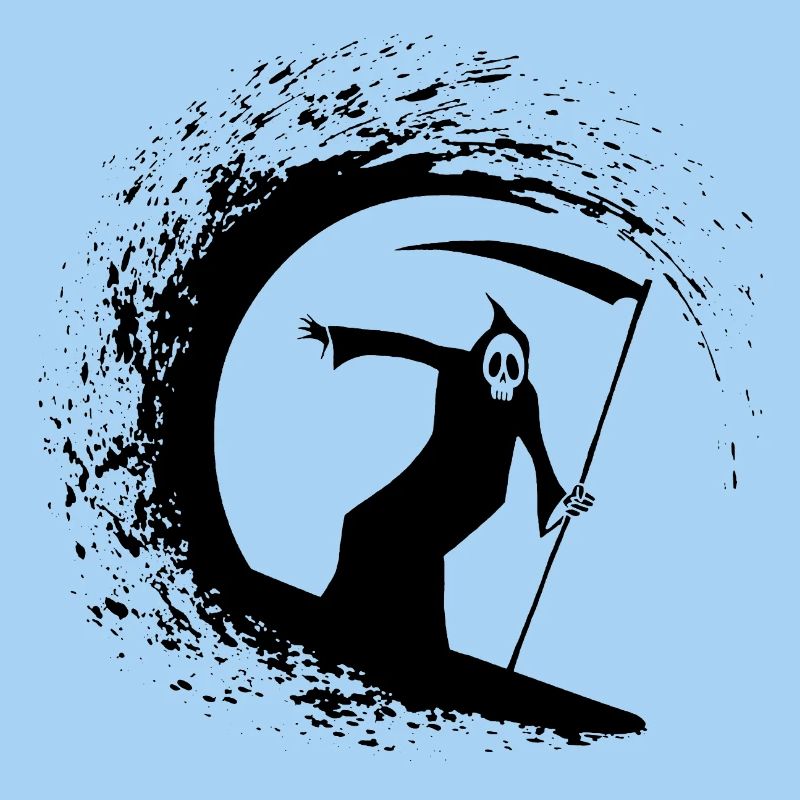 Tod und Surfen