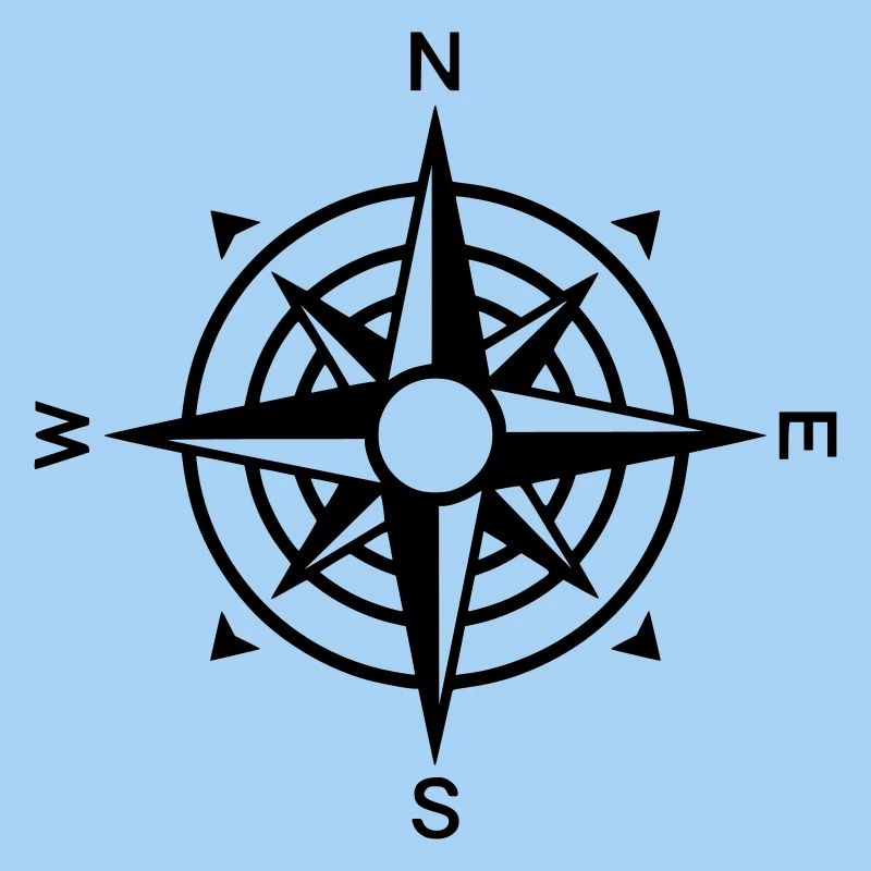 Compass Wind Rose Navigation