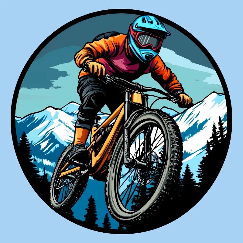 Freeride Biker