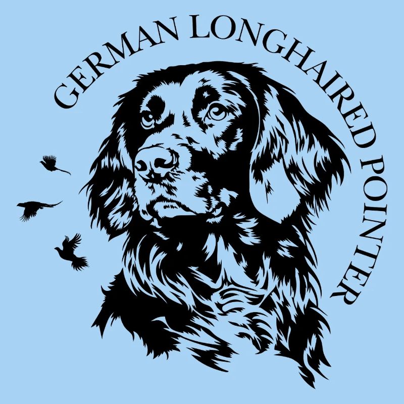German Longhaired Pointer Jagdhunde Hunde Wilsigns