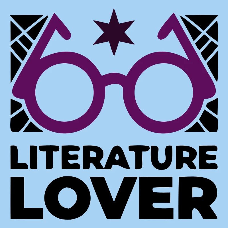 Literature Lover Glasses Text