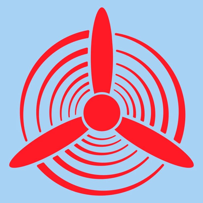 Roter Propeller