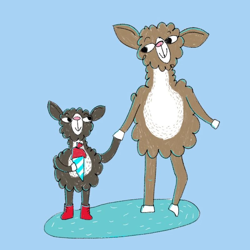 Lama Einschulung