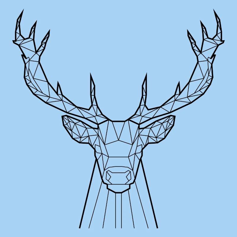 Black Deer - Animal Prism