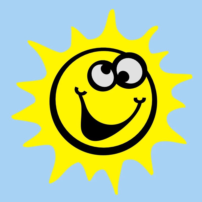soleil smiley 3c / style comique