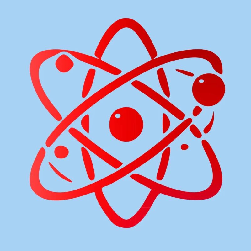 Conception d’illustration de modèle atomique