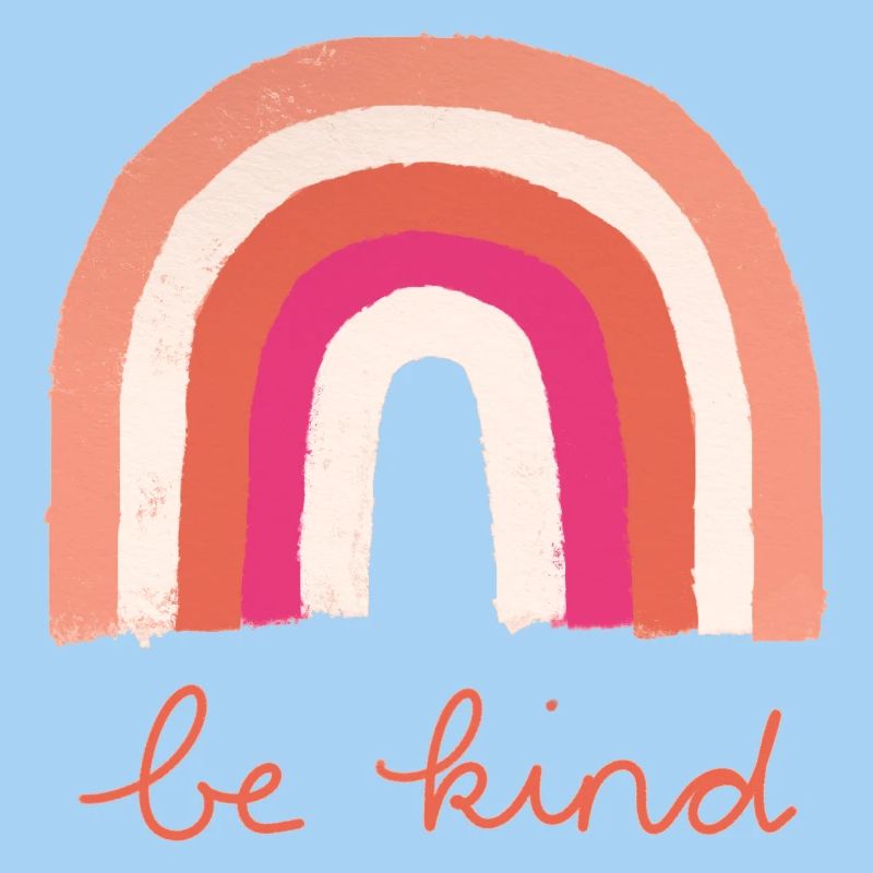 Be Kind Regenbogen