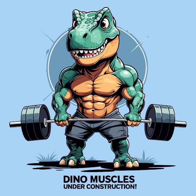 Dino muscles in development