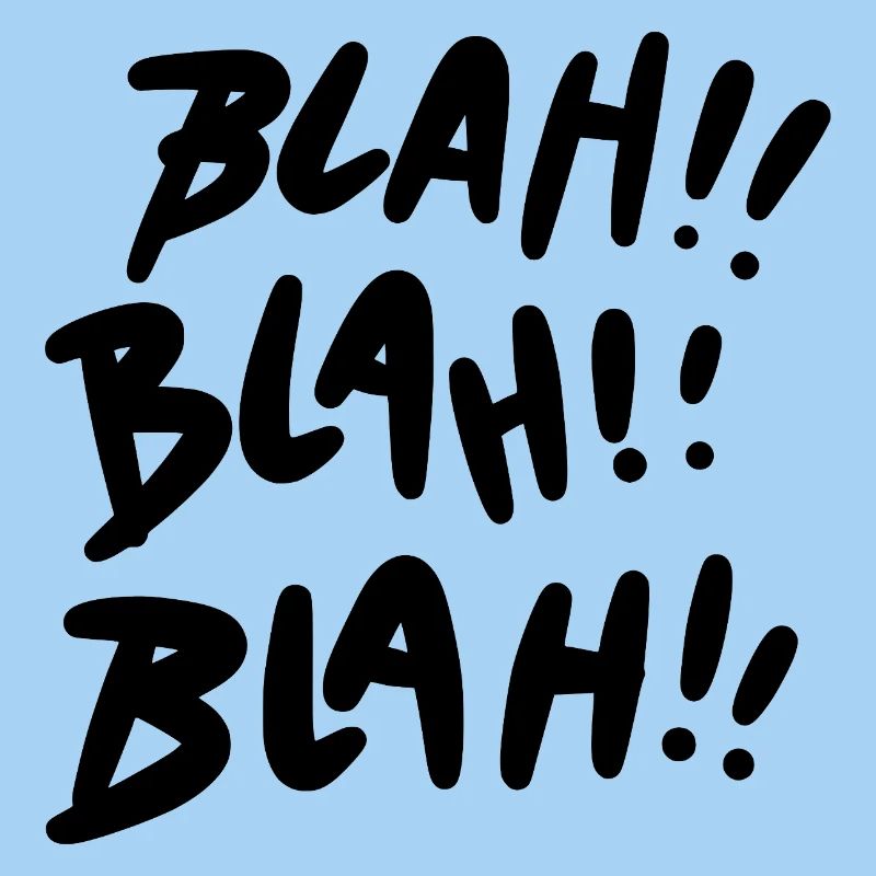 Bla Bla Bla Déclaration noire