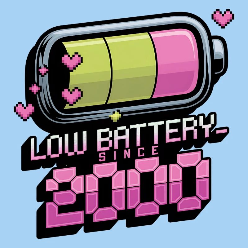 Y2K Retro – Low Battery Since 2000