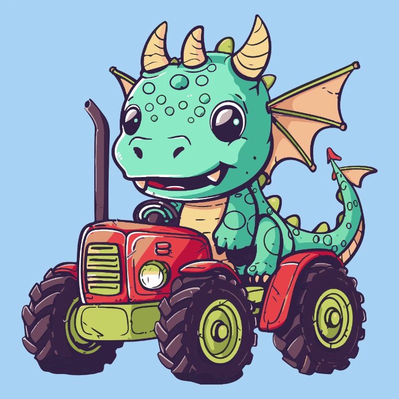 Dragon Tractor Farmer