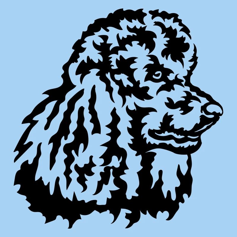 Big Poodle Head